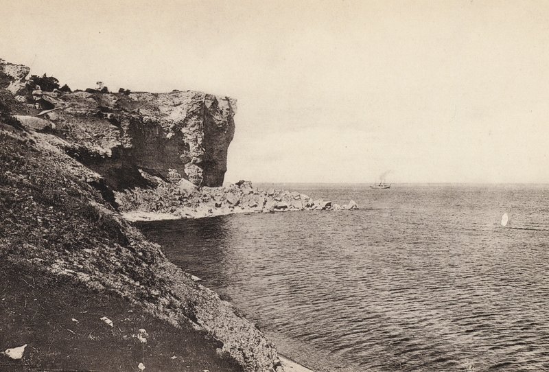 Švédsko / Švédsko: Gotland, Visby, Hogklint (č/b foto) od Swedish Photographer