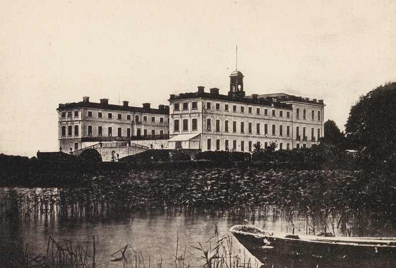 Švédsko / Švédsko: Sodermanland, hrad Tullgarns (č/b foto) od Swedish Photographer
