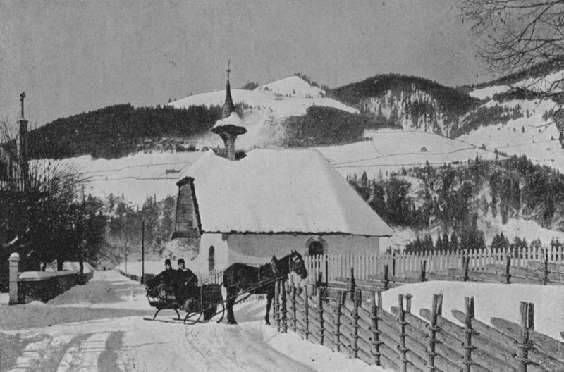 A Charmey, Gruyere (černobílá fotografie) od Swiss Photographer