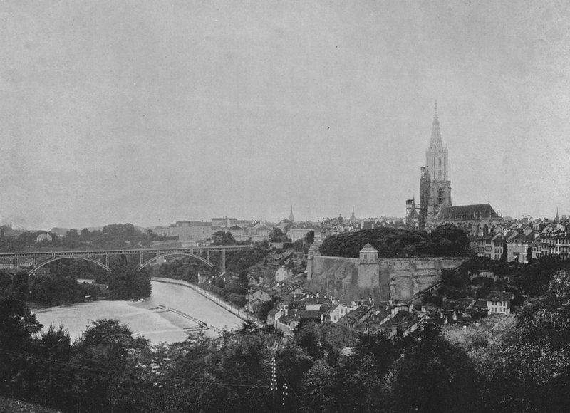 Bern (černobílá fotografie) od Swiss Photographer
