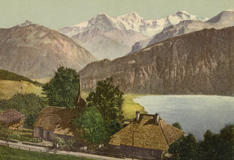 Berner Oberland: Beatenberg (barevné foto) od Swiss Photographer