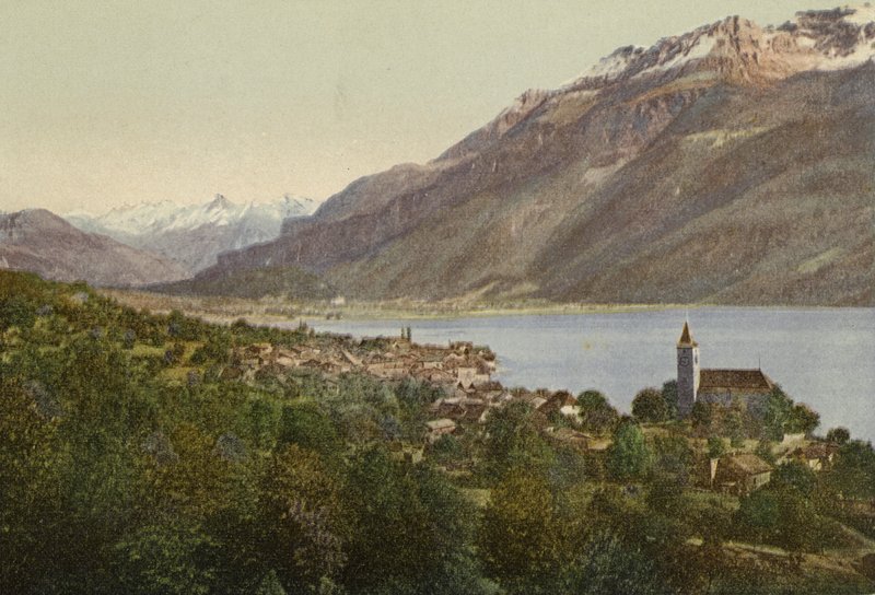 Bernská vysočina: Brienz (barevné foto) od Swiss Photographer