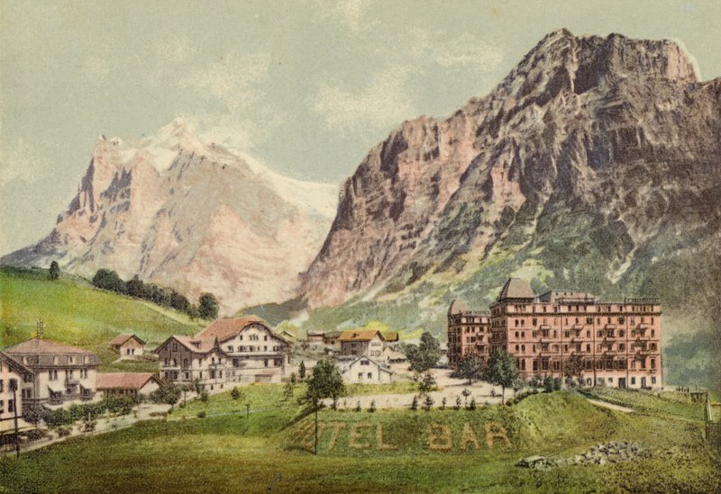 Berner Oberland: Grindelwald (barevné foto) od Swiss Photographer
