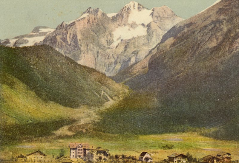 Bernská vysočina: Kandersteg (barevné foto) od Swiss Photographer
