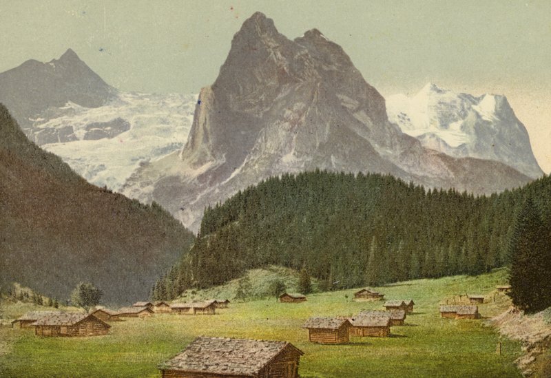 Berner Oberland: Rosenlaui (barevné foto) od Swiss Photographer