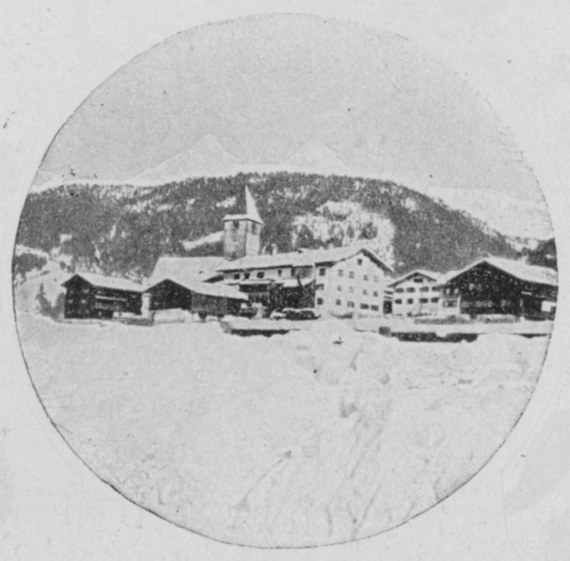 Klosters, Graubünden (černobílá fotografie) od Swiss Photographer