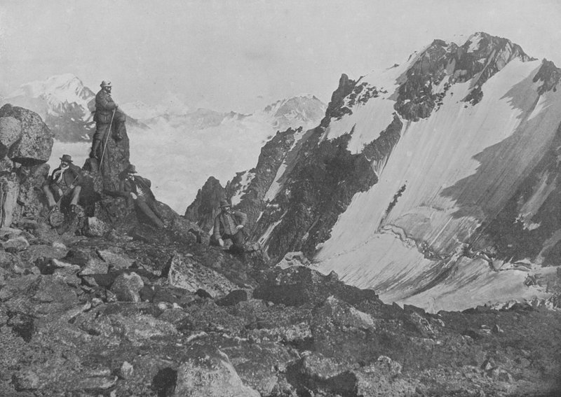 Portalet, Combin a Velan, pohled z Pointe d