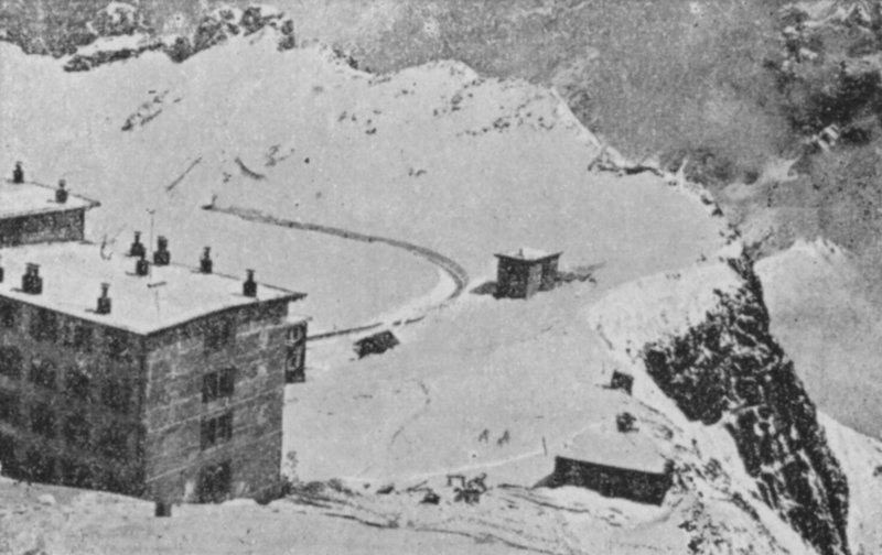 Rochers de Naye, Vaud v zimě, nadmořská výška 2044 metrů (č/b foto) od Swiss Photographer