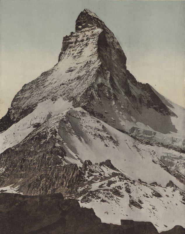 Matterhorn, Švýcarsko (barevné foto) od Swiss Photographer
