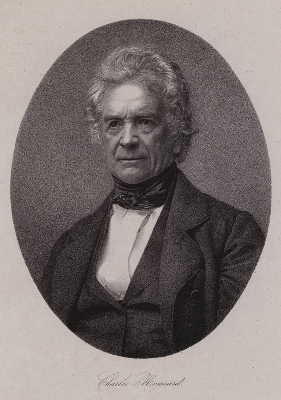 Charles Monnard , švýcarský historik (rytina) od Swiss School