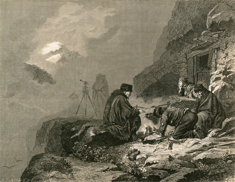 Inženýrští geodeti v horách od Swiss School