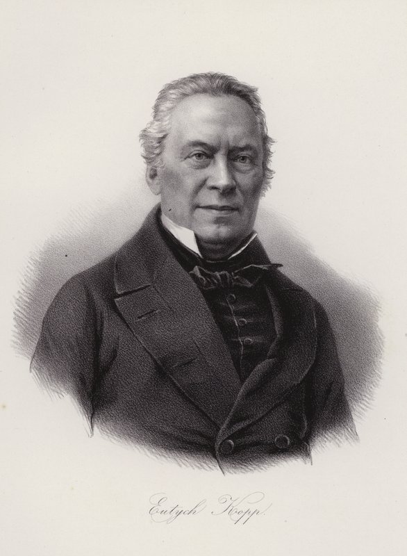 Joseph Eutych Kopp , švýcarský historik, básník a politik (rytina) od Swiss School