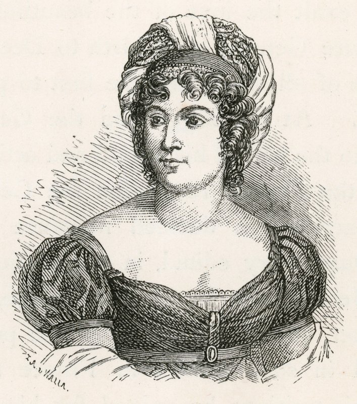 madame de Staël od Swiss School