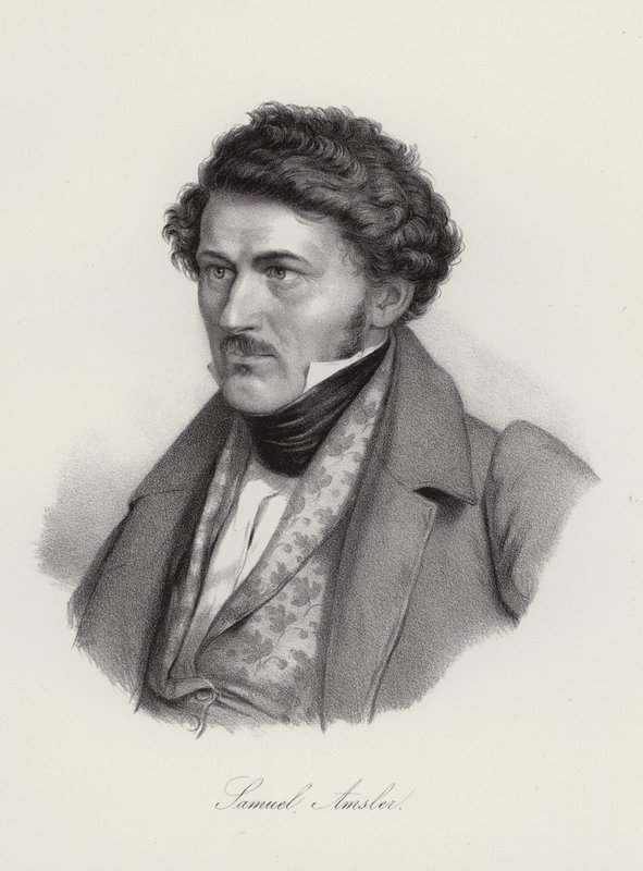 Samuel Amsler, švýcarský rytec (rytina) od Swiss School