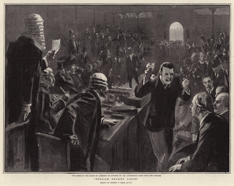 Bedlam Broken Loose od Sydney Prior Hall