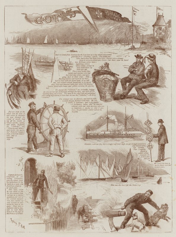 Cowesův závodní týden od Sydney Prior Hall