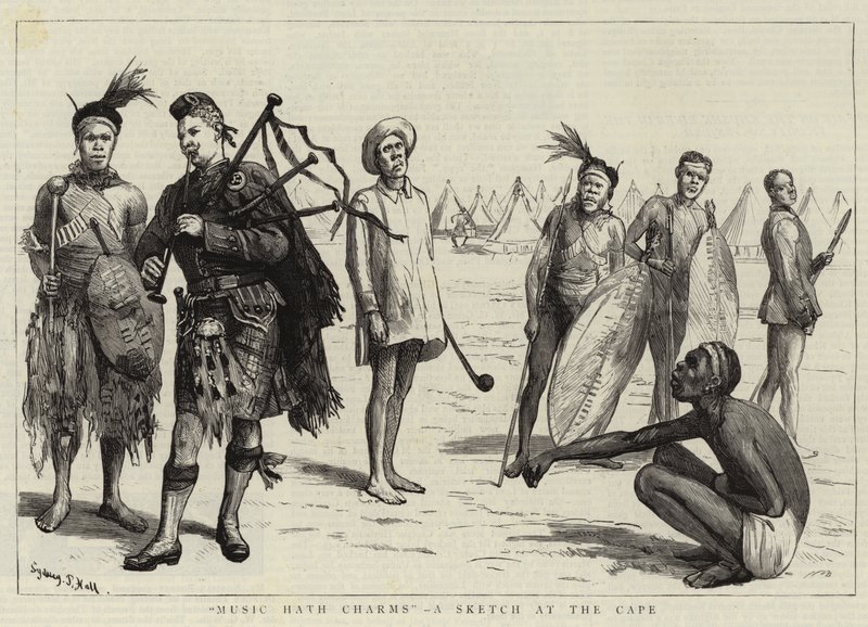 Hudba Hath Charms, Sketch at the Cape od Sydney Prior Hall