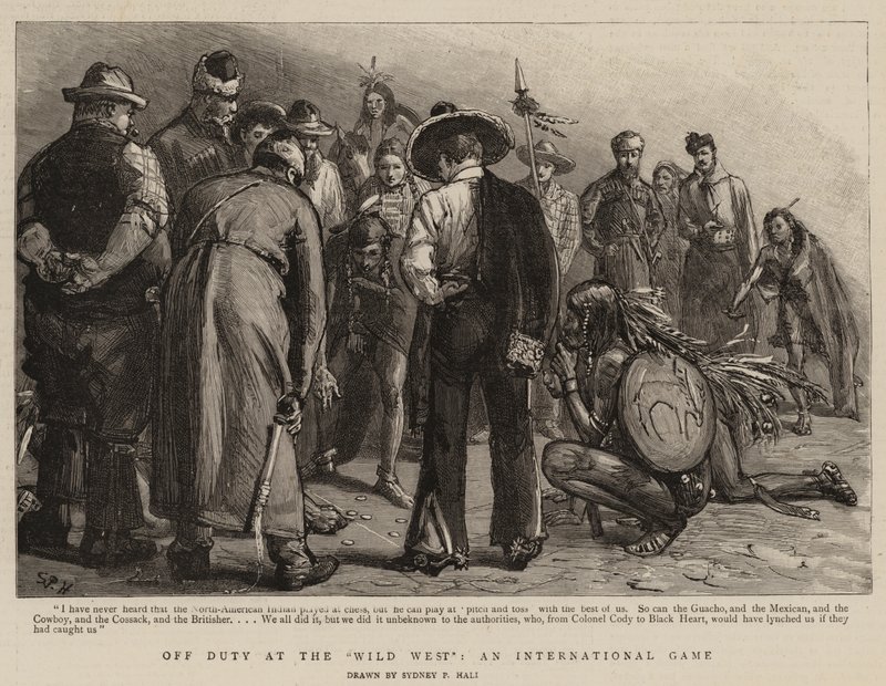 Off Duty at the Wild West, mezinárodní hra od Sydney Prior Hall