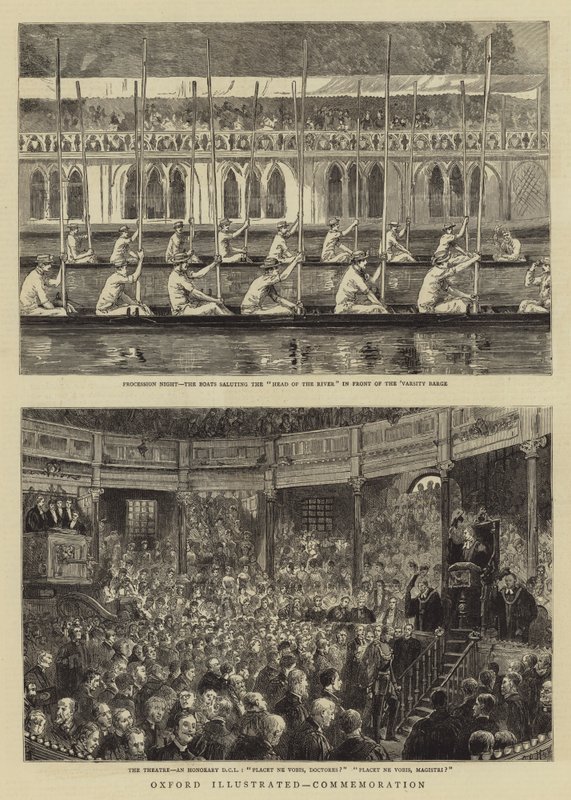 Oxford Illustrated, vzpomínkové akce od Sydney Prior Hall