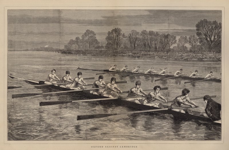 Oxford proti Cambridge od Sydney Prior Hall