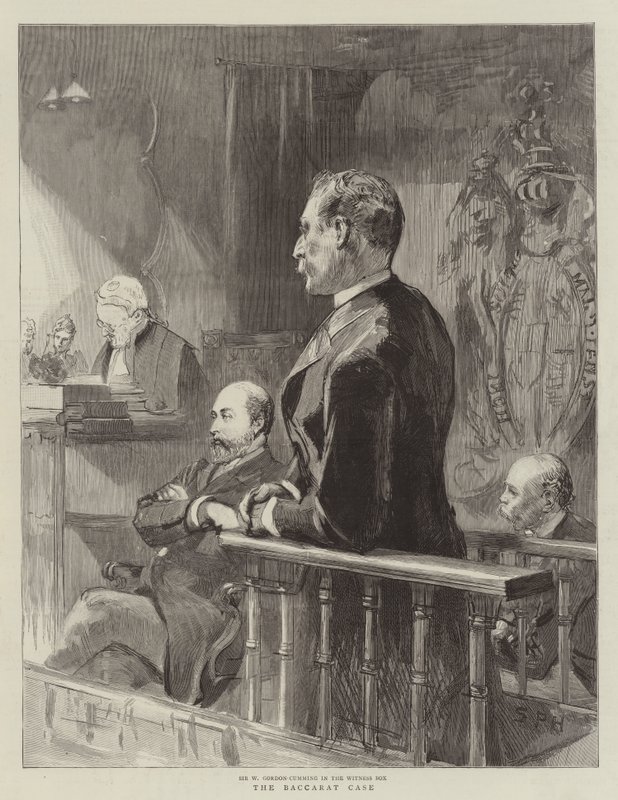 Případ Baccarat od Sydney Prior Hall