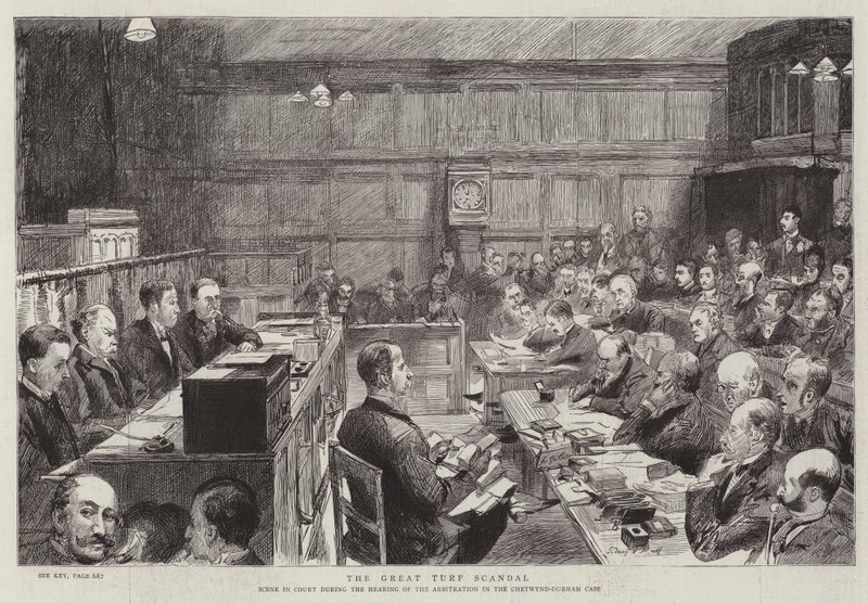Velký turfový skandál od Sydney Prior Hall