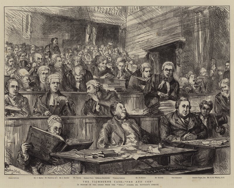 Případ Tichborne, Pro a Con od Sydney Prior Hall