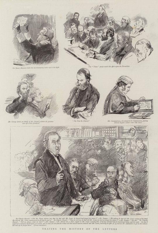 Sledování historie dopisů od Sydney Prior Hall