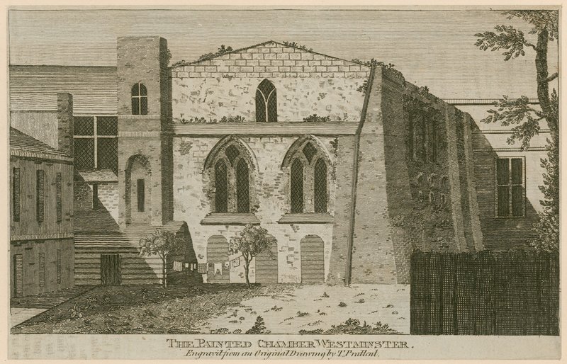 Malovaná komnata, Westminsterský palác, Londýn od T. Prattent