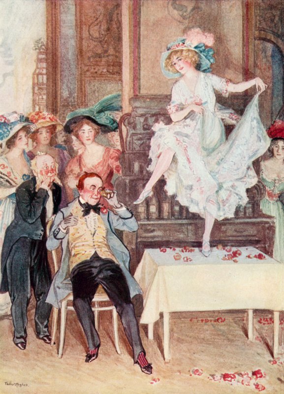 Veselá vdova: Na večírku od Talbot Hughes