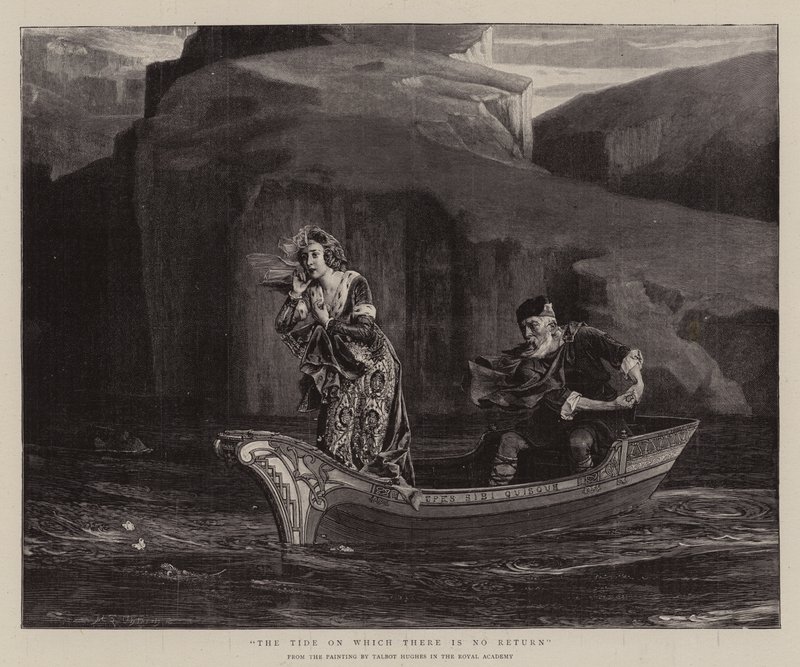 Příliv, na kterém není návratu od Talbot Hughes