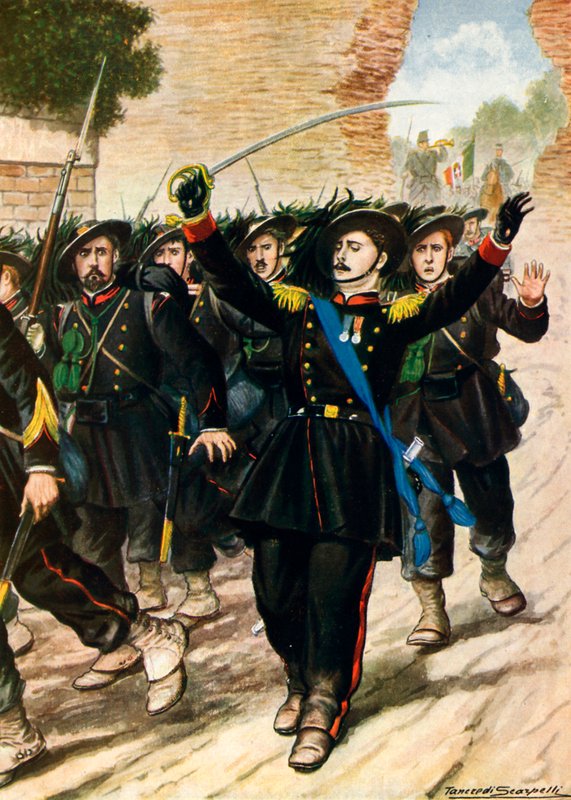 20. září 1870: Porta Pia - Prolomení zdí od Tancredi Scarpelli