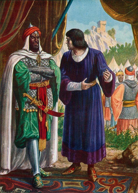 Dobytí Sicílie Saracény, 859 od Tancredi Scarpelli