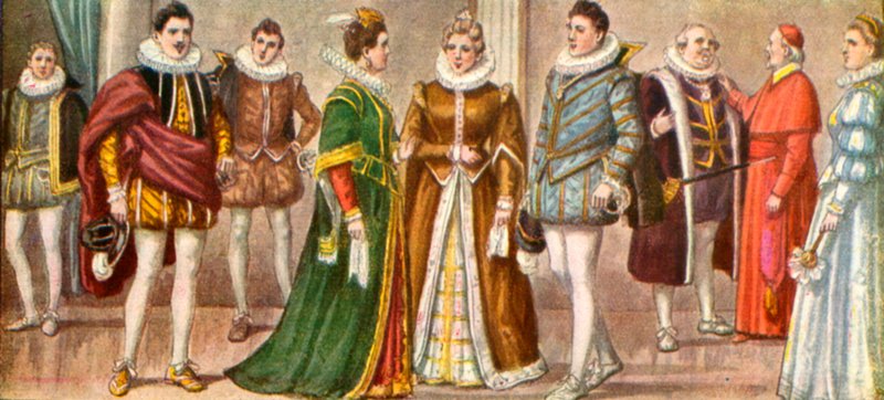 Kostým Milanesi v roce 1598 od Tancredi Scarpelli
