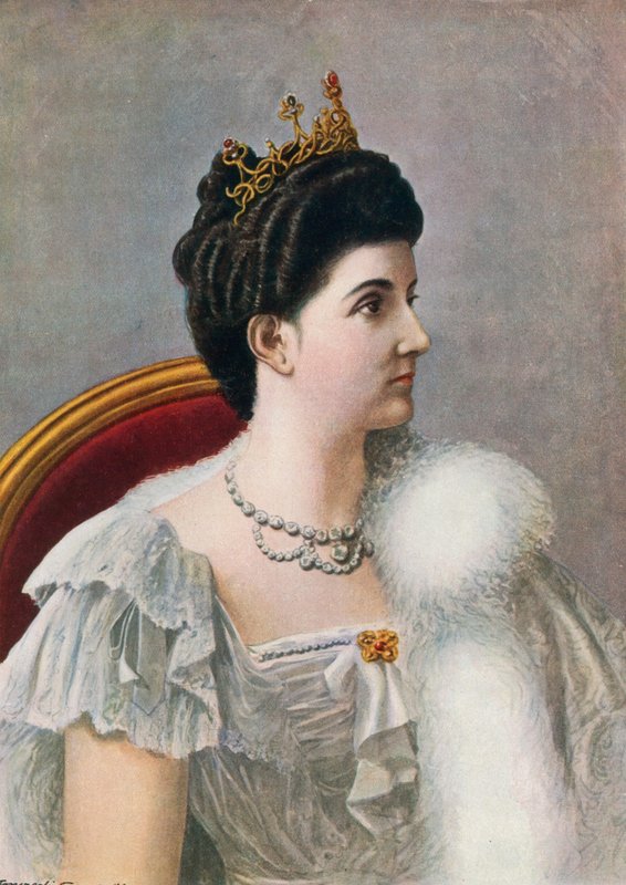 Elena Savojská, italská královna od Tancredi Scarpelli