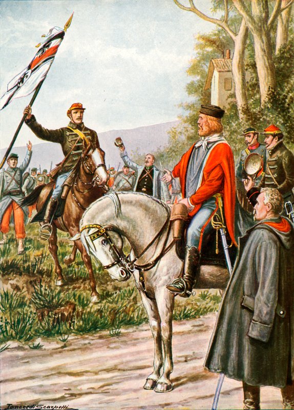 Garibaldi v Dijonu od Tancredi Scarpelli