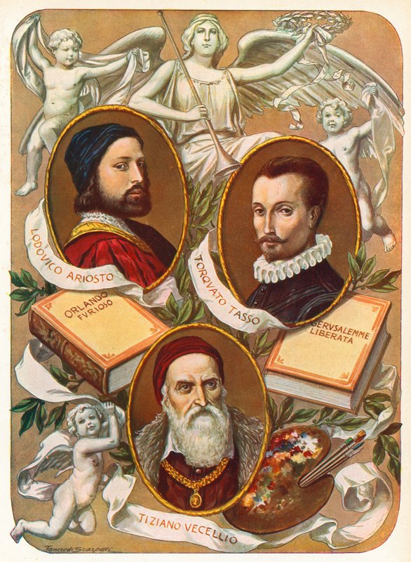 Slávy italského umění a literatury od Tancredi Scarpelli