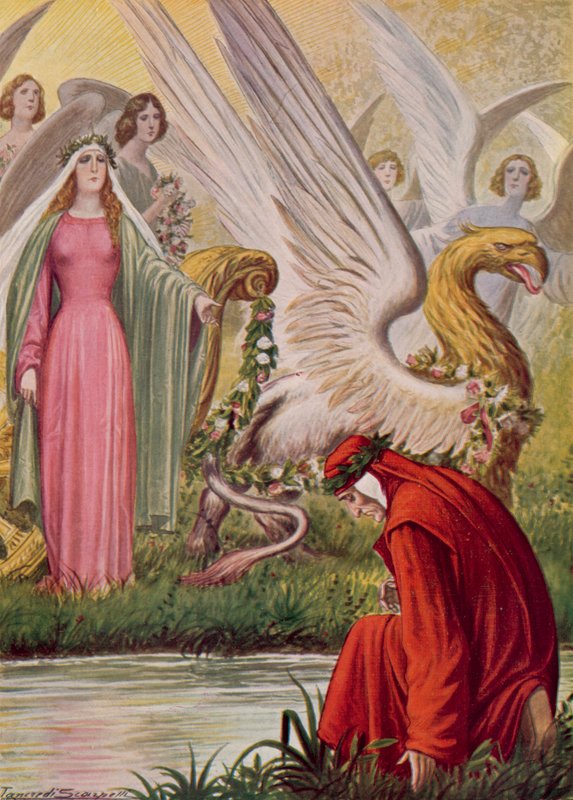 Ilustrace k Dantově Božské komedii od Tancredi Scarpelli