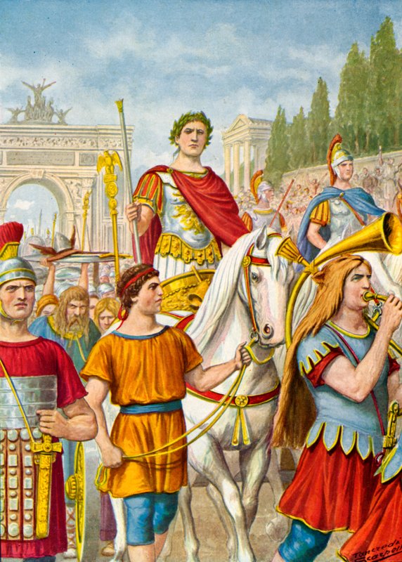 Imperiální triumf od Tancredi Scarpelli