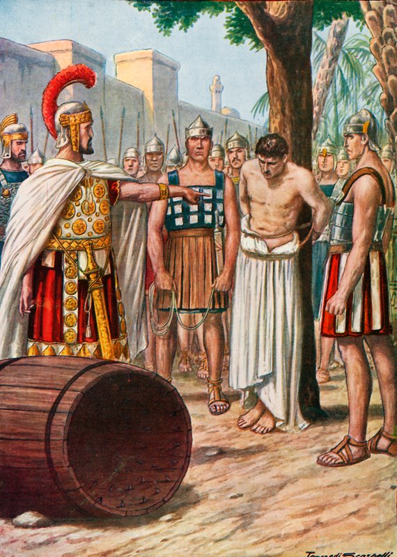 Marcus Atilius Regulus se vrací do Kartága od Tancredi Scarpelli