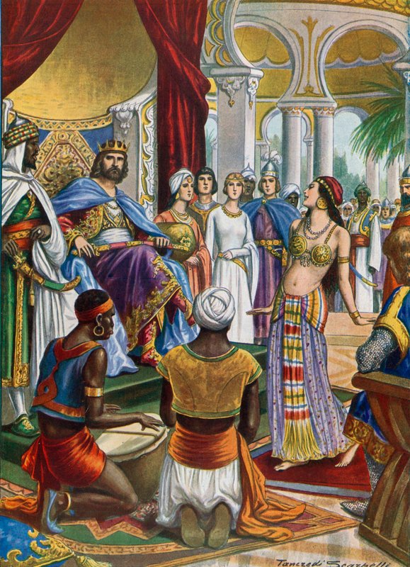 Roger II Sicílie, který se obklopil orientální nádherou od Tancredi Scarpelli