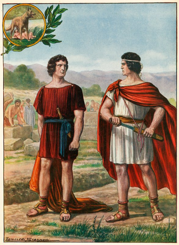 Romulus a Remus od Tancredi Scarpelli
