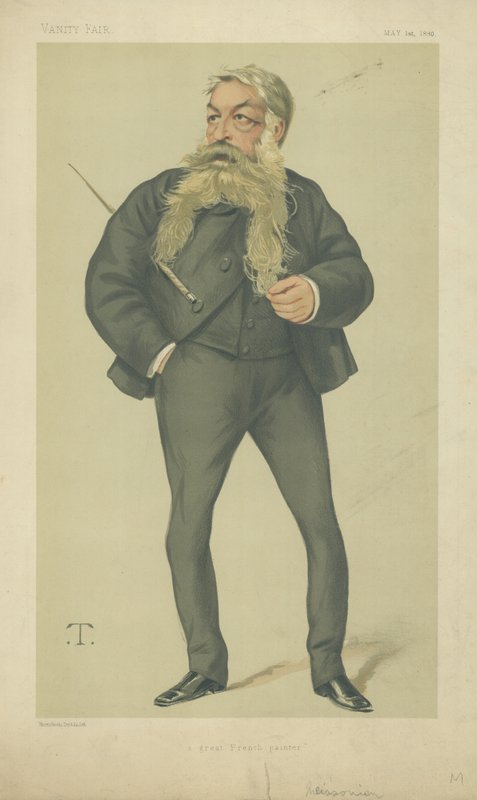 M Jean Louis Ernest Meissonier od Theobald Chartran