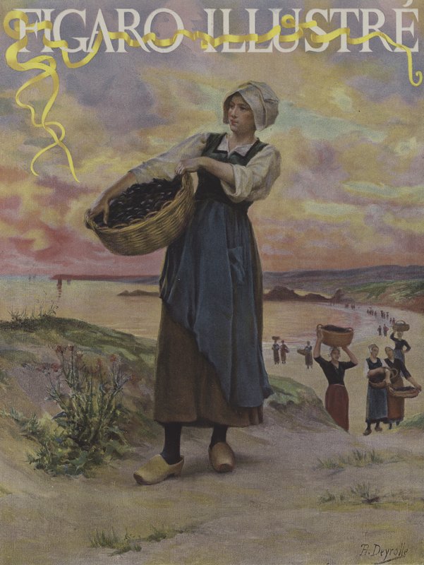 Obálka Le Figaro Illustre, září 1891 od Theophile Louis Deyrolle