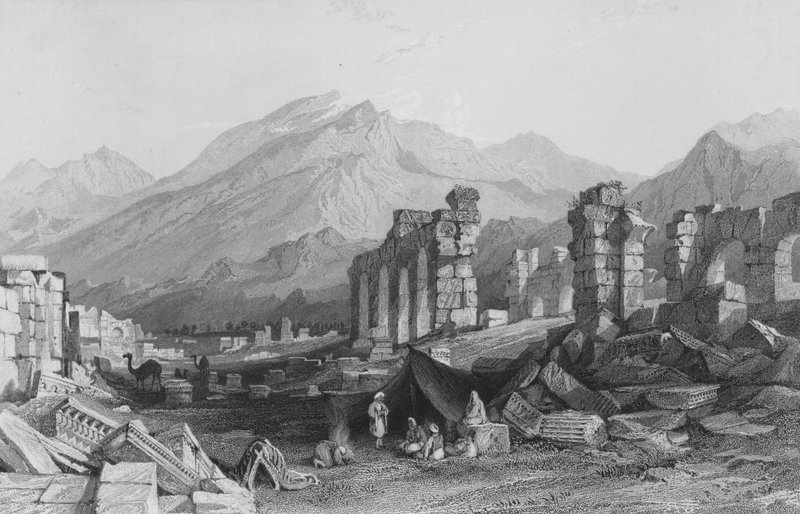 Laodicea, jedna ze sedmi církví, Malá Asie od Thomas Allom