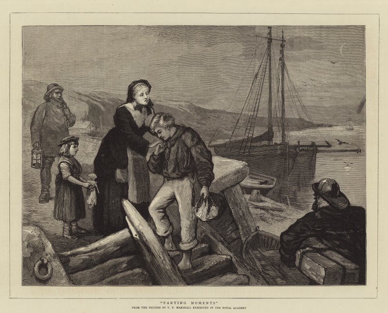 Chvíle loučení od Thomas Falcon Marshall