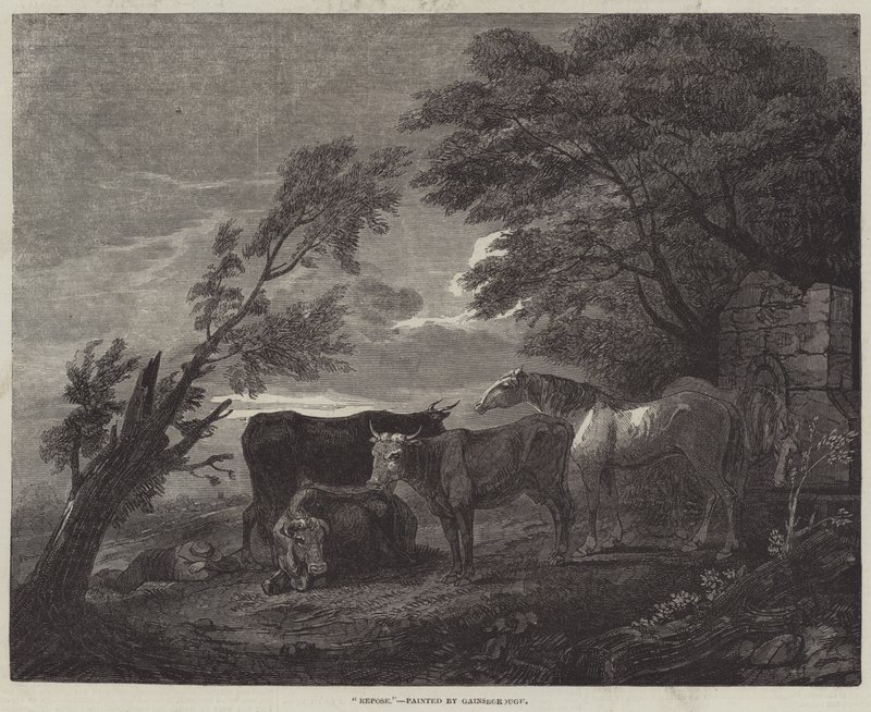 Odpočívat od Thomas Gainsborough