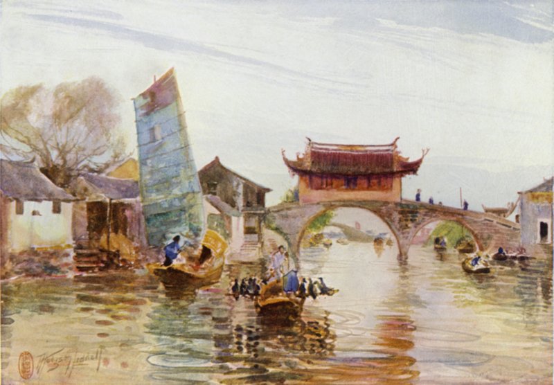 Na Wong-Dong, lov kormoránů od Thomas Hodgson Liddell