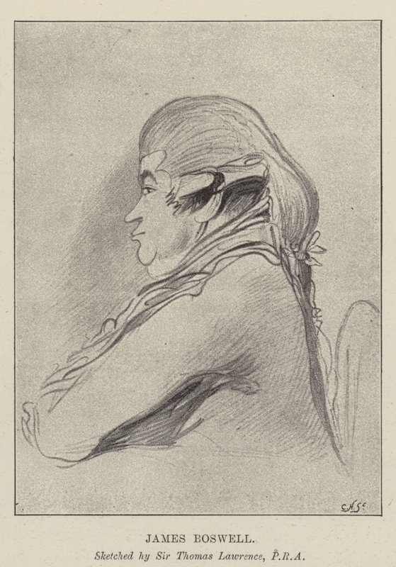 James Boswell od Thomas Lawrence