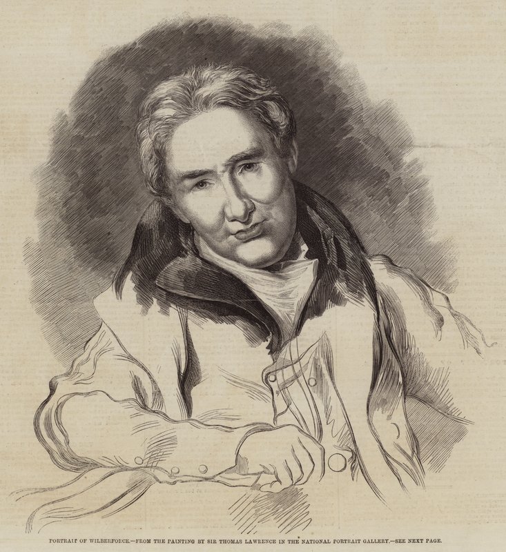 Portrét Wilberforce od Thomas Lawrence